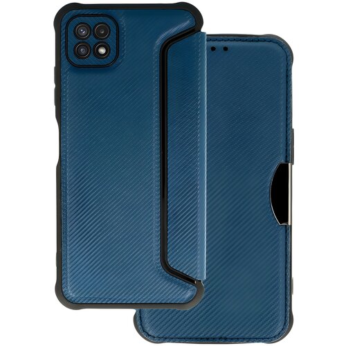 IZMAEL.eu Razor carbon knjigasto ovitek za Samsung Galaxy A22 5G - Modra Cene