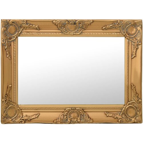 VidaXL Zidno ogledalo u baroknom stilu 60 x 40 cm zlatno Slike
