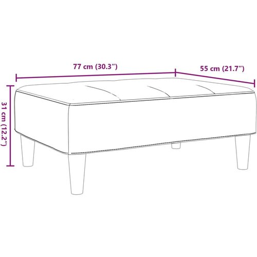 Tabure svjetlosivi 77x55x31 cm bar&amp;scaron;unasti Slike