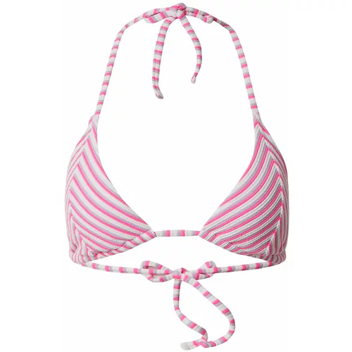 Hollister Bikini gornji dio svijetloljubičasta / roza / bijela