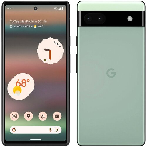 Ecofone Obnovljeno - znaki rabe - Pixel 6a 5G zelen 128 GB 6 GB ram, (5000003722) Slike
