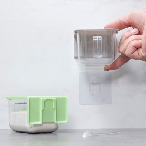  Uklonjive ljepljive kuhinjske posude Handstore InnovaGoods 2 kom. Slike