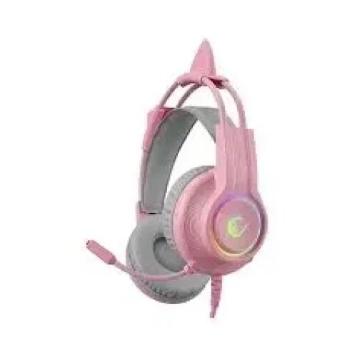 Rampage slu&amp;scaron;alice žične gaming RM-K91 x-catty 7.1 rgb roze 36032 Slike