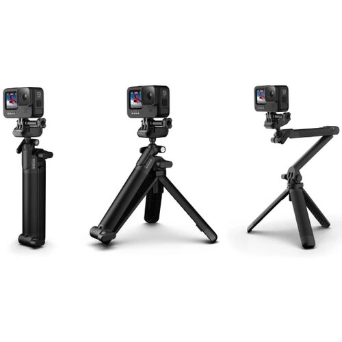 GoPro 3-Way selfie stick,ergonomski nosač kamere,stativ podesiv po visini Slike