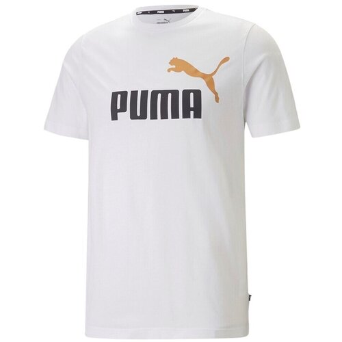 Puma Majice s kratkimi rokavi 586759 58 Bela Slike