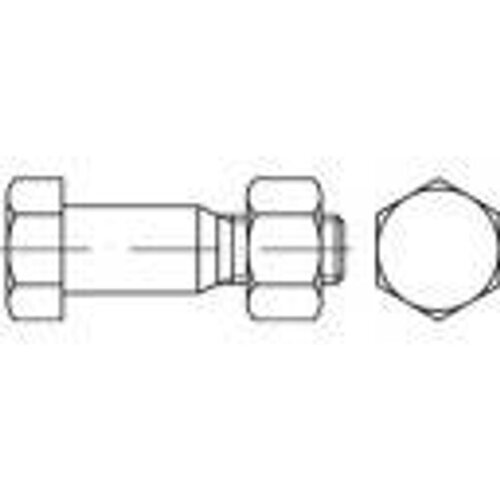 Toolcraft TO-5435199 vijak s šesterokutnom glavom M24 90 mm vanjski šesterokutni DIN 7968 čelik 1 St. Cene