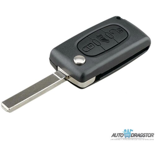 888 Car Accessories kućište oklop ključa 3 dugmeta za peugeot/citroen VA2/CE0536 E14-AP000 Slike