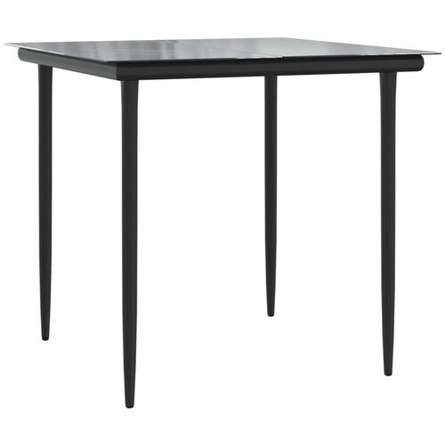  5-dijelni vrtni blagovaonski set sivi od poliratana Siva 80 x 80 x 74 cm Slike