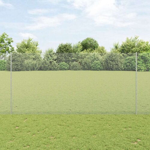  Set ograde za vrt Set od 2 Pocinčani čelik Ograda 25 x 1.5 m Cijene