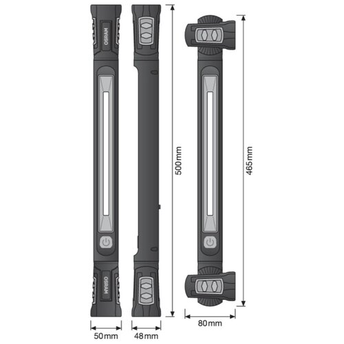 Osram led prigu&amp;scaron;iva. punjiva led baterijska lampa ledinspect UTILITY1000 LED/19W/7,4V Slike