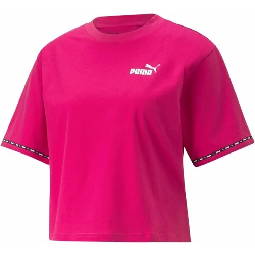 Puma POWER TAPE TEE Ženska majica, ružičasta, veličina