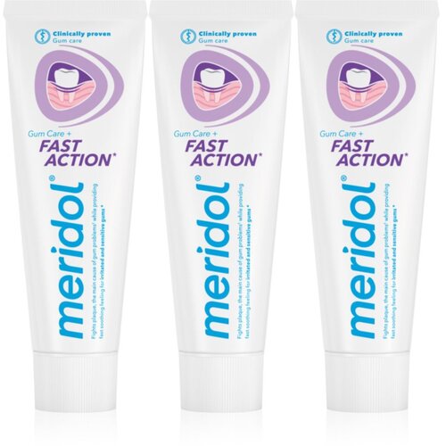 Meridol Fast Action pasta za zube za za&scaron;titu desni za osjetljive zube 3x75 ml Cijene