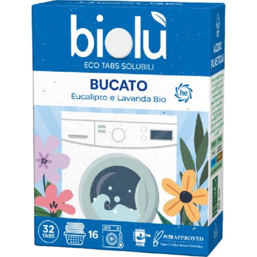 biolù Detergent Eco Tabs - 32 tab Cene