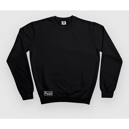 The Dudes Los Dudes Label Classic Heavyweight Pulover black Cene