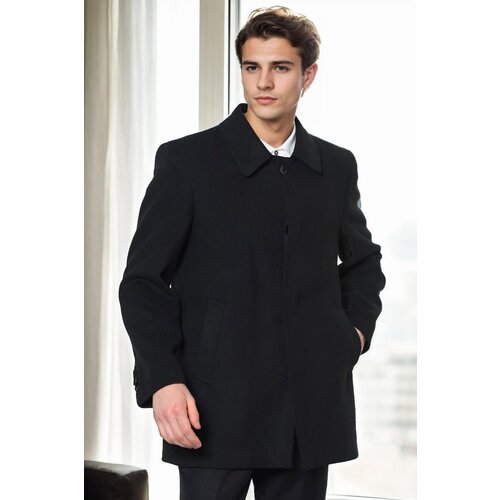 Dewberry PLT9206 MEN&amp;#039;S COAT-BLACK Slike