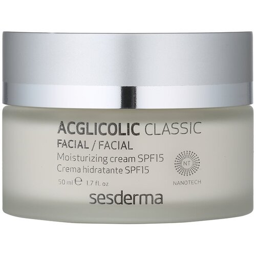 Sesderma Acglicolic Classic Facial vlažilna pomlajevalna krema SPF 15 50 ml Cene