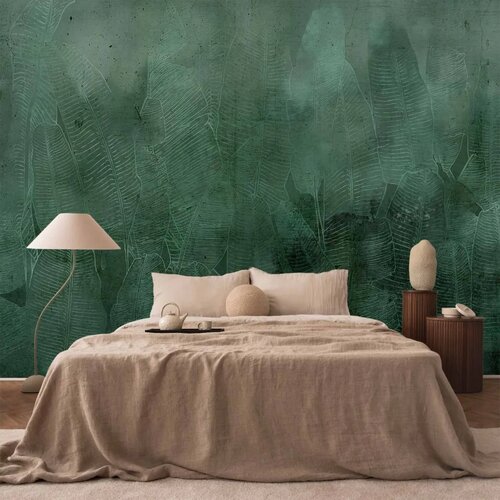  Foto tapeta - Green Banana Leaves 100x70 Slike