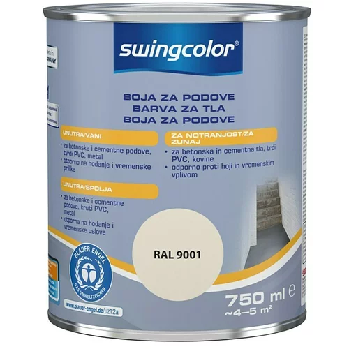 SWINGCOLOR Talna barva 2 v 1 (barva: kremno bela; 750 ml)
