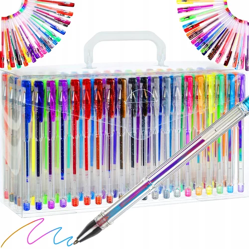 XL 140 delni set barvnih gel kemičnih svinčnikov