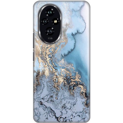  torbica silikonska print za honor 200 blue gold marble Cene