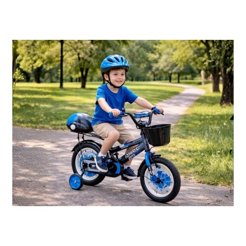  Dečija bicikla 12" Fitness Plavo-Sivi ( SM-12110 ) Cene