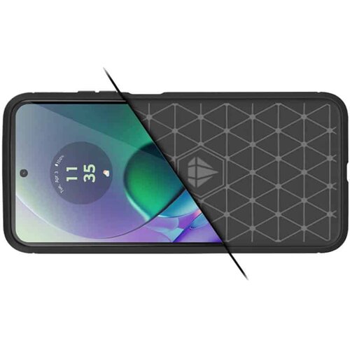 Carbon maska za MOTOROLA G54 črna Slike