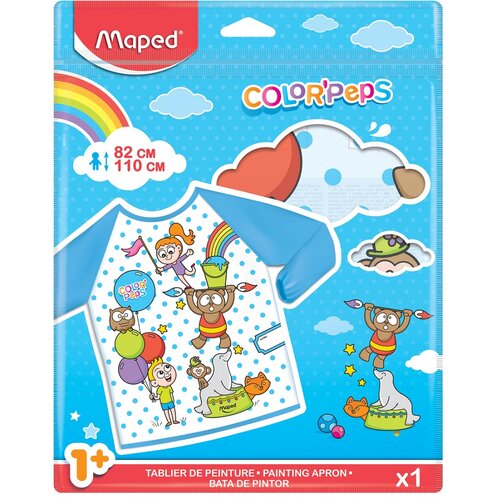 Maped Pregača za likovni, , s rukavima, za djecu do visine 110 cm Cene