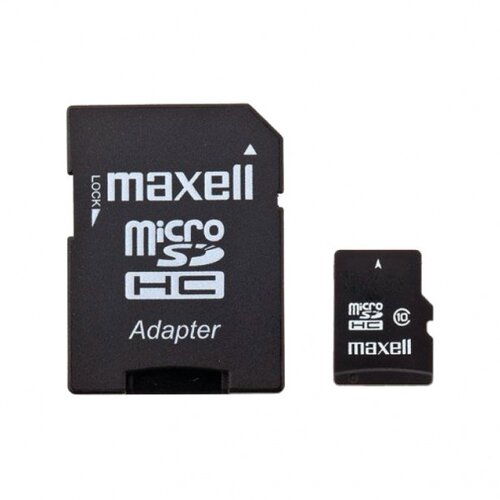 Maxell 32GB mSD-32G CL10 + Ad/Max memorijska kartica Slike