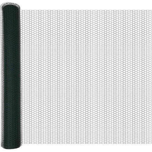  Heksagonalna ograda Zelena 1 x 10 m PVC Slike