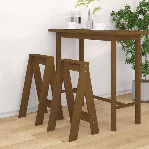 vidaXL Stolci 2 kom boja meda 40x40x75 cm od masivne borovine Cijene