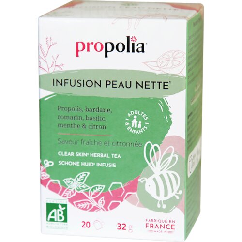 Propolia Organic Clear Skin Herbal Tea - 20 čajnih vrečk Cene