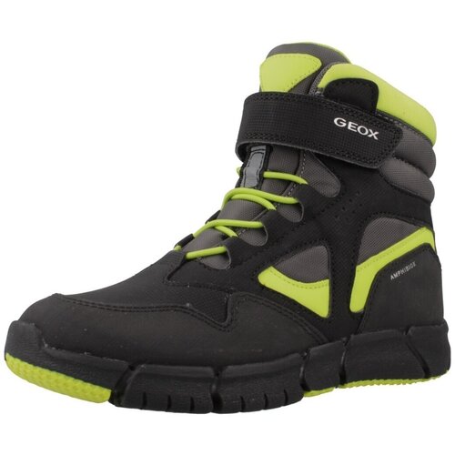 Geox &amp;Scaron;kornji J FLEXYPER BOY B ABX Črna Slike
