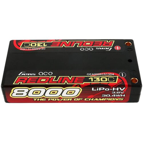 Gens ace BATERIJA LIPO 8000MAH 3.8V 130C 1S2P ZA DRONE EC5 XT60 PRIKLJUČEK, (5000291914) Slike