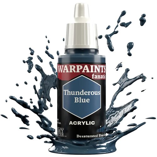 The Army Painter Warpaints Fanatic: Desaturated Blue-Greys - Thunderous Blue Cene