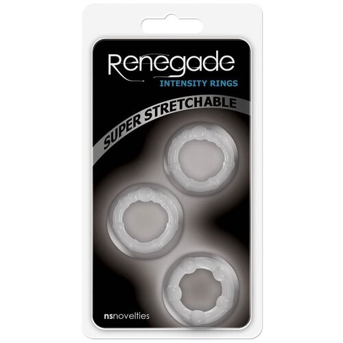 New Sensations Novelties Komplet Erekcijskih ObroČkov Renegade Intensity Cene