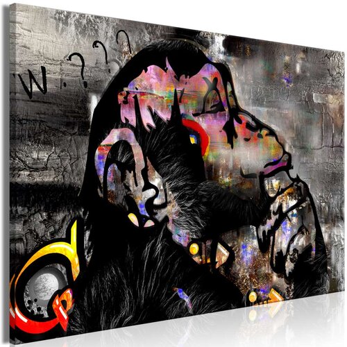  Slika - Pensive Monkey (1 Part) Wide 90x60 Slike