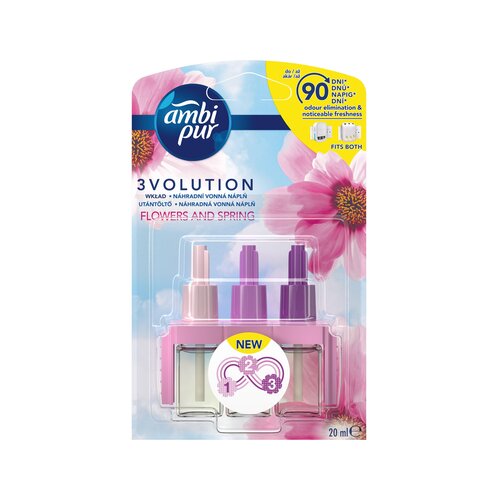 AMBI PUR Polnilo za električni osvežilec zraka 3Volution, Flowers &amp;amp; Spring, 20 ml Slike