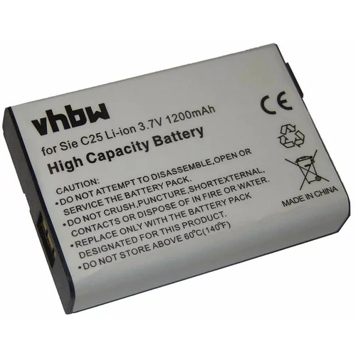 VHBW Baterija za Siemens C25 / C28 / C2588 , 1200 mAh