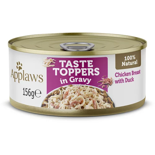 Applaws Taste Toppers u umaku 6 x 156 g - Piletina s pačetinom