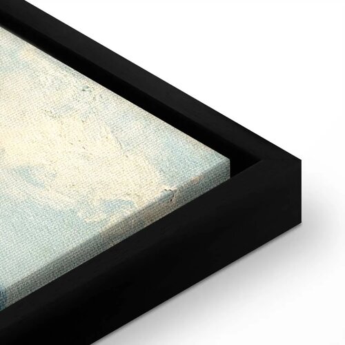  Slika - Vincent van Gogh &amp;ndash; Seascape at Saintes-Maries 90x60 U crnom drvenom okviru Slike