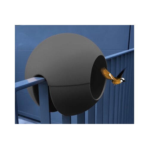 rephorm Hranilnik ptic za ograjo "Birdball" - Grafit (antracit) Cene