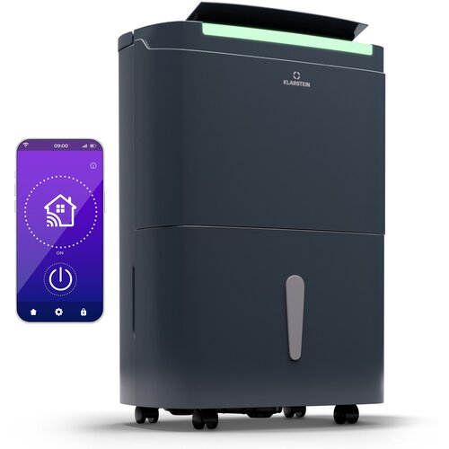 Klarstein Odvlaživač, DryFy Connect 50, WiFi, kompresija, 50l/d, 45-55m² Cene