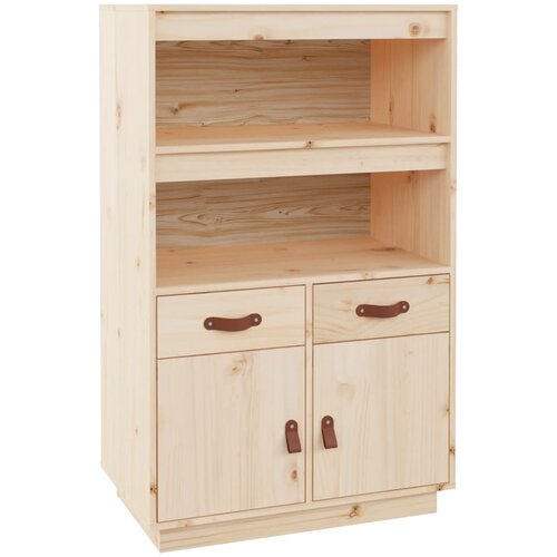  Visoka komoda 67 x 40 x 108,5 cm od masivne borovine Slike
