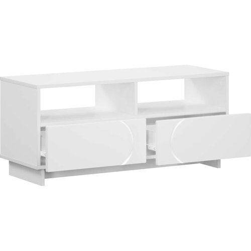  TV stalak 90 x 34.5 x 40 cm Bijela Konstruirano drvo Slike