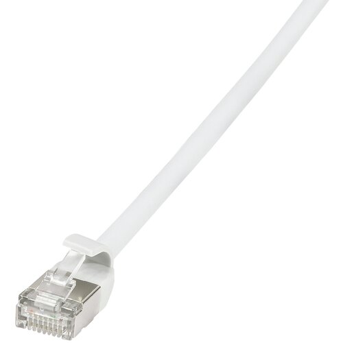 Logilink CQ9046S RJ45 omrežni kabel CAT6a U/FTP 1.5 m modra izjemno tanek, ognjevaren, prilagodljiv, za&scaron;čita iz folije, brez halogena, z za&scaron;čitnim zap, (20421503) Cene