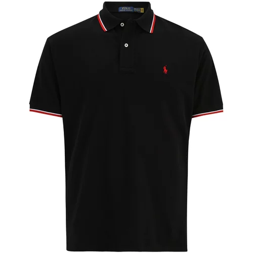 Polo Ralph Lauren Big & Tall Majica 'SSKCCMSLMM1' rdeča / črna / bela