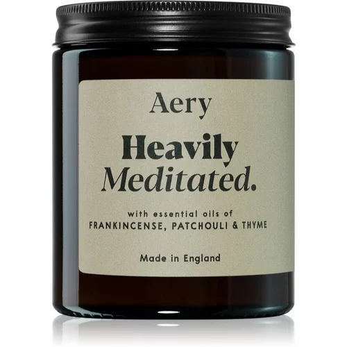 Aery Aromatherapy Heavily Meditated dišeča sveča 140 g