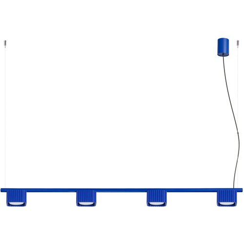 Sollux Lighting Lestenec RIFF 4 ultramarin Gx53, (5000499923) Cene
