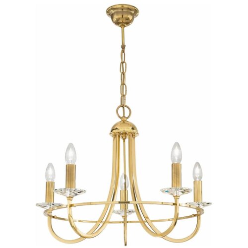  Kolarz 330.85.8C - Kristalni luster na lancu IMPERIAL 5xE14/60W/230V zlatna Cene