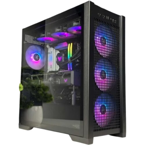Frog računar R7 9850X3D/X870/RTX5070Ti/32GB/2TB/1000W Powered by Asus Slike